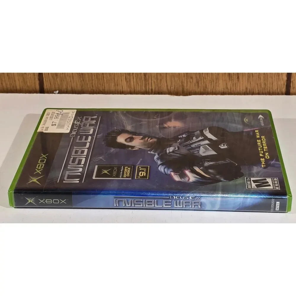 Original Xbox Deus Ex Invisible War CIB Complete